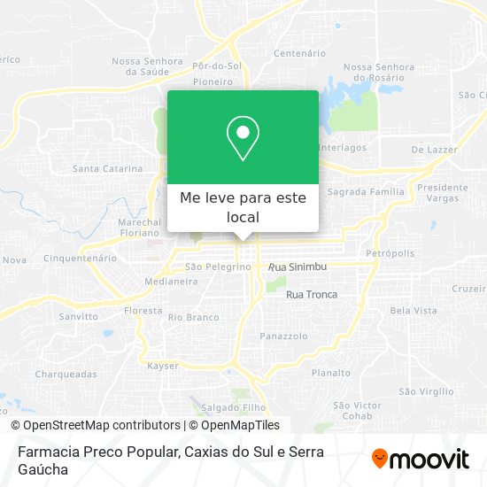 Farmacia Preco Popular mapa