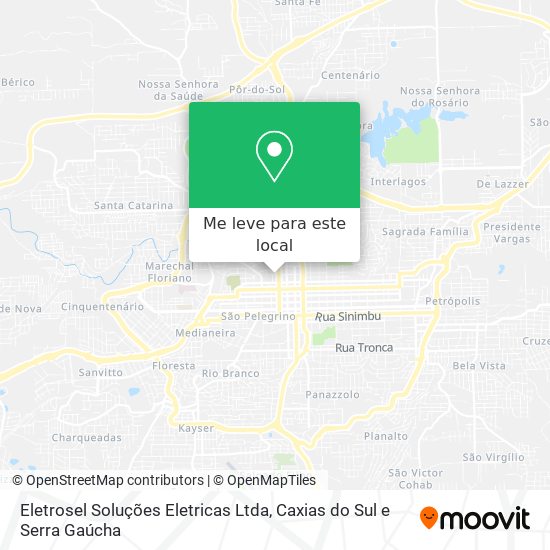 Eletrosel Soluções Eletricas Ltda mapa