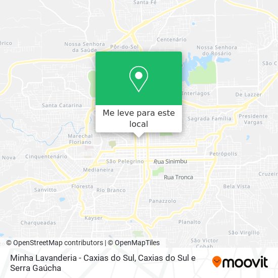 Minha Lavanderia - Caxias do Sul mapa