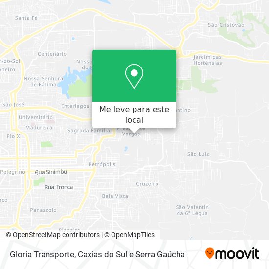 Gloria Transporte mapa