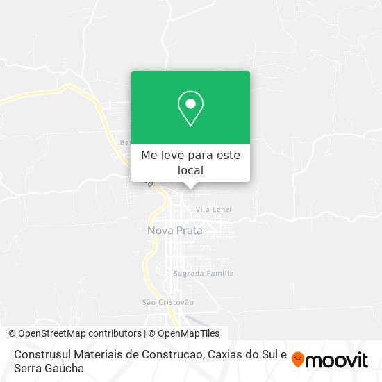 Construsul Materiais de Construcao mapa