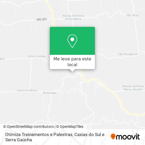 Otimiza Treinamentos e Palestras mapa