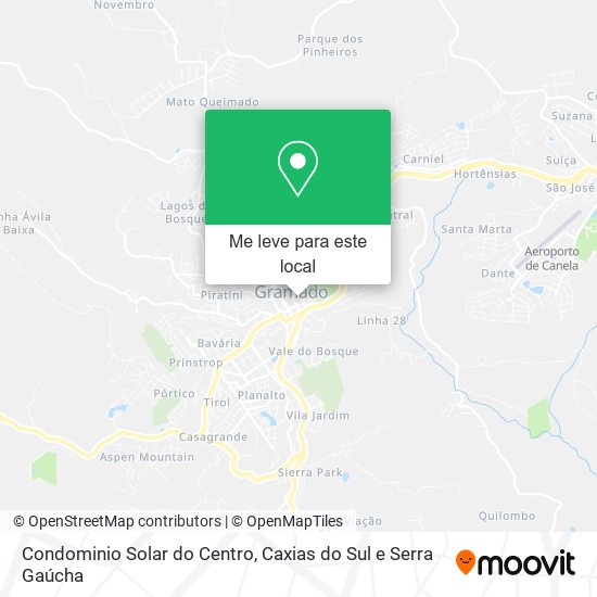 Condominio Solar do Centro mapa