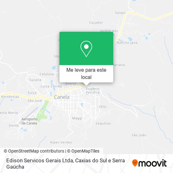 Edison Servicos Gerais Ltda mapa
