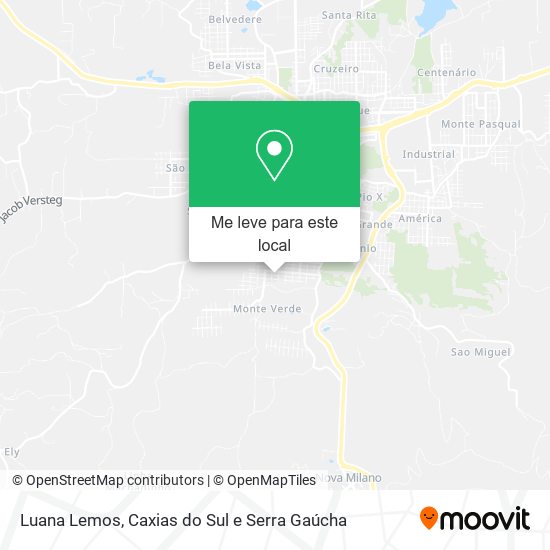 Luana Lemos mapa