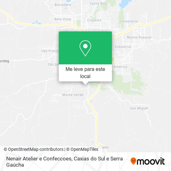 Nenair Atelier e Confeccoes mapa