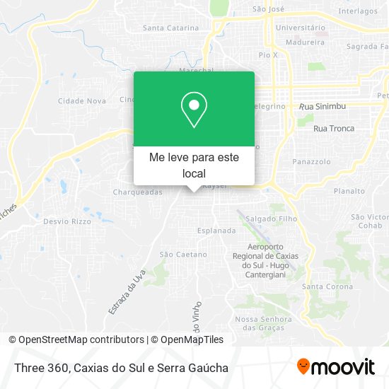 Three 360 mapa