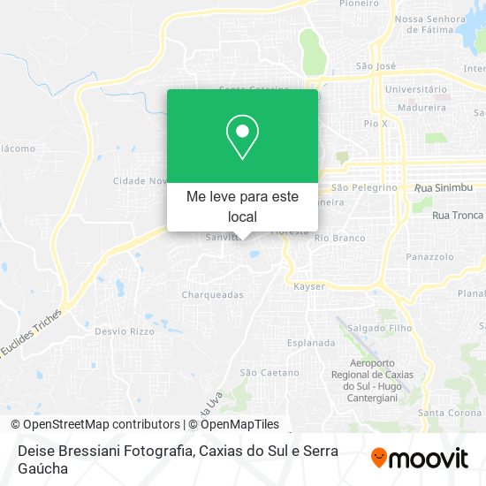 Deise Bressiani Fotografia mapa