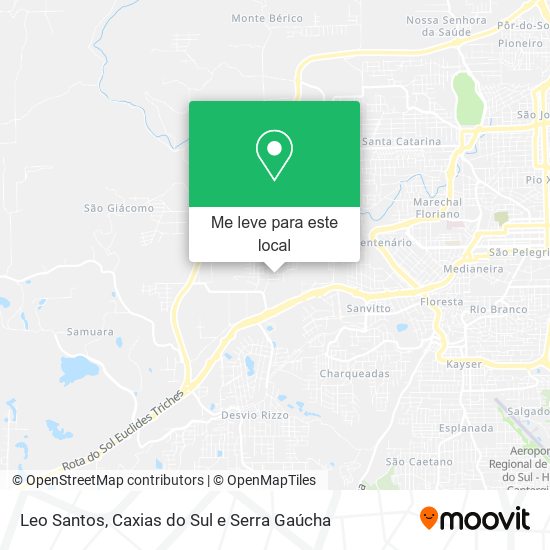 Leo Santos mapa