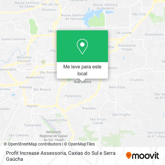 Profit Increase Assessoria mapa