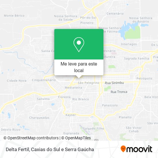 Delta Fertil mapa
