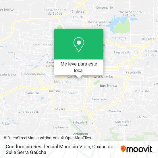 Condominio Residencial Mauricio Viola mapa