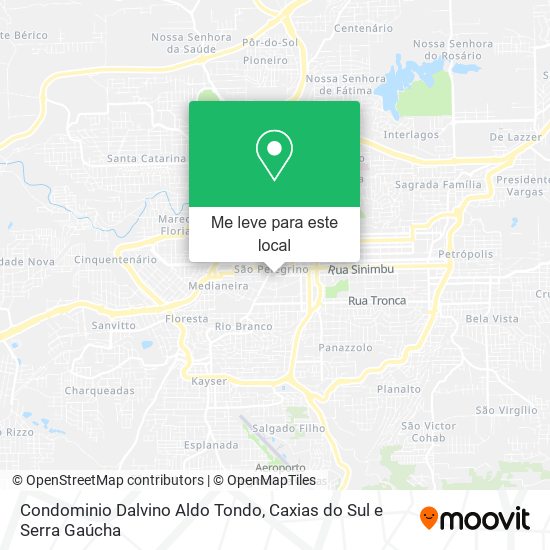 Condominio Dalvino Aldo Tondo mapa
