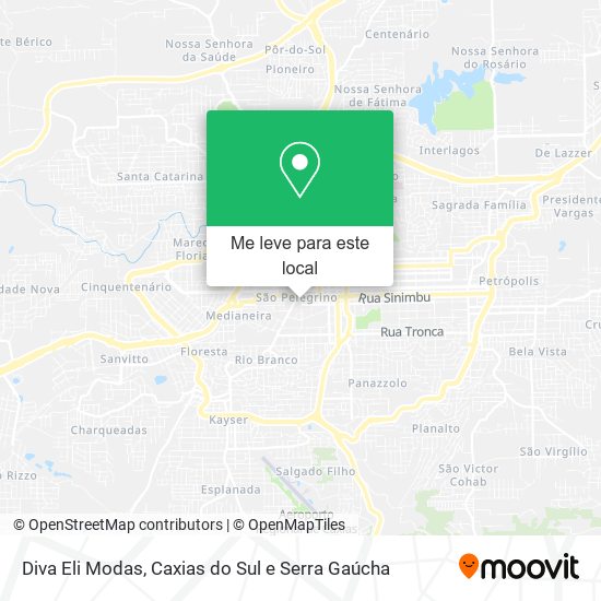 Diva Eli Modas mapa