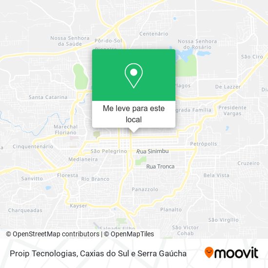 Proip Tecnologias mapa