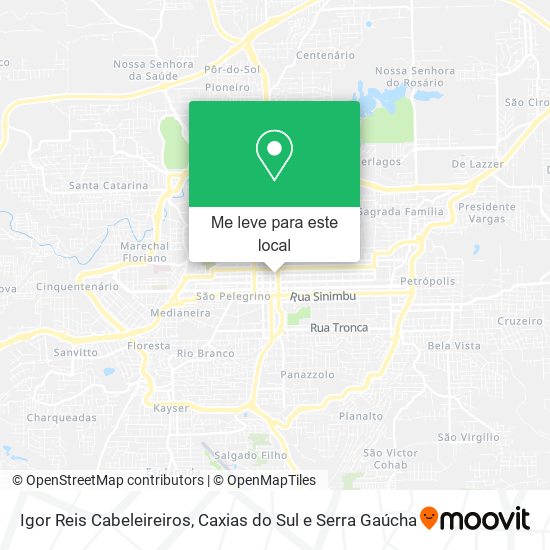 Igor Reis Cabeleireiros mapa