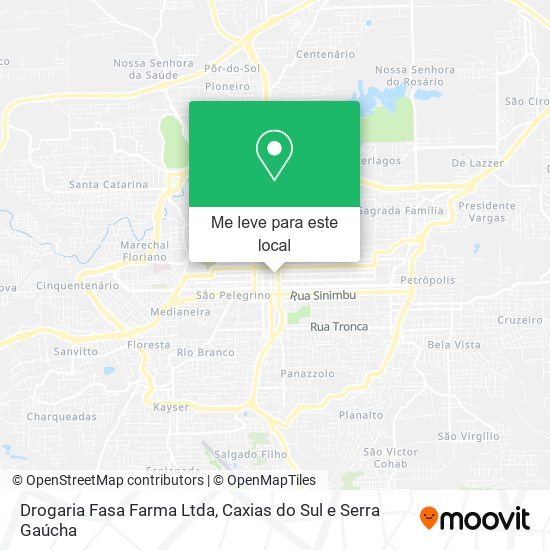 Drogaria Fasa Farma Ltda mapa