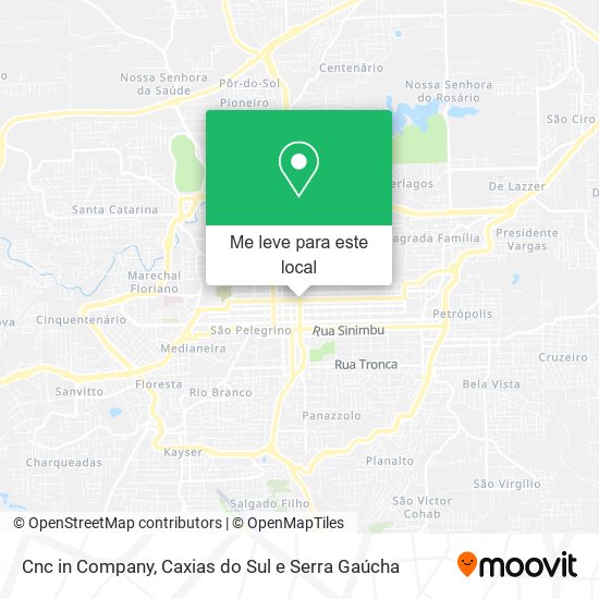 Cnc in Company mapa