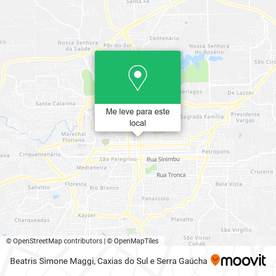 Beatris Simone Maggi mapa