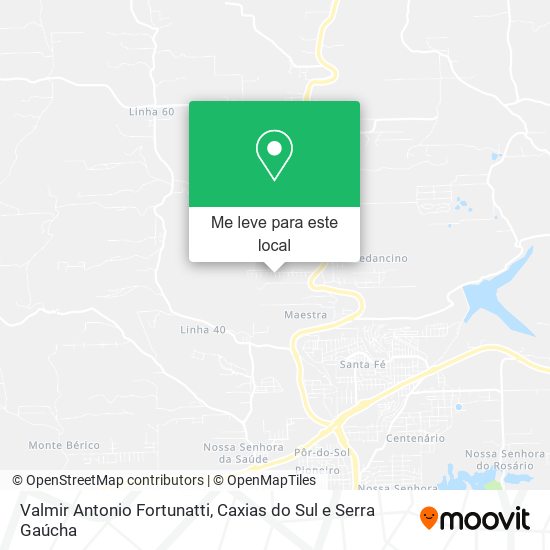 Valmir Antonio Fortunatti mapa