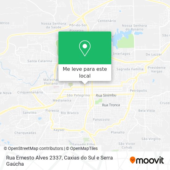 Rua Ernesto Alves 2337 mapa