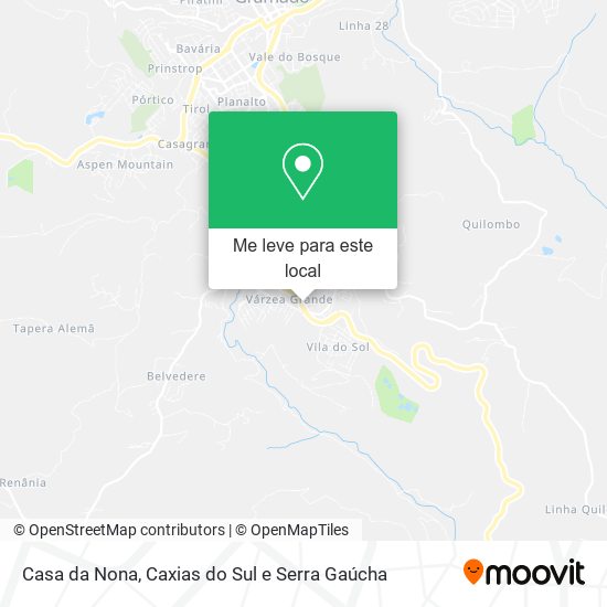 Casa da Nona mapa