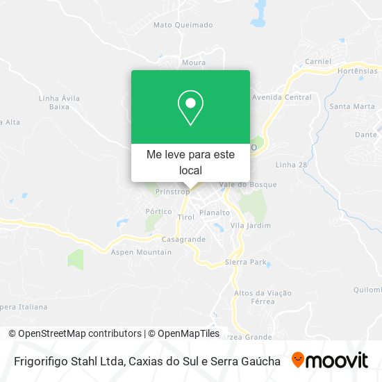 Frigorifigo Stahl Ltda mapa