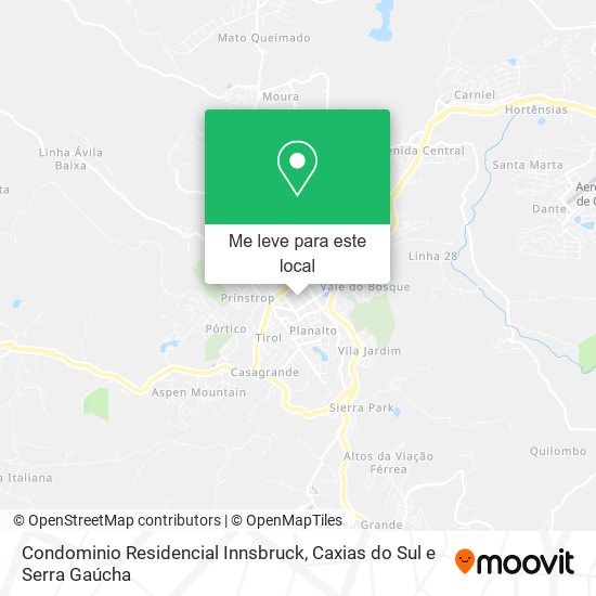 Condominio Residencial Innsbruck mapa