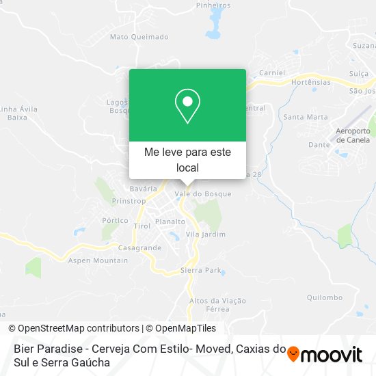 Bier Paradise - Cerveja Com Estilo- Moved mapa