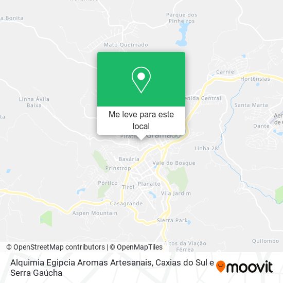 Alquimia Egipcia Aromas Artesanais mapa