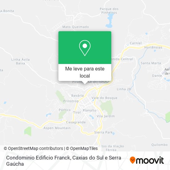 Condominio Edificio Franck mapa