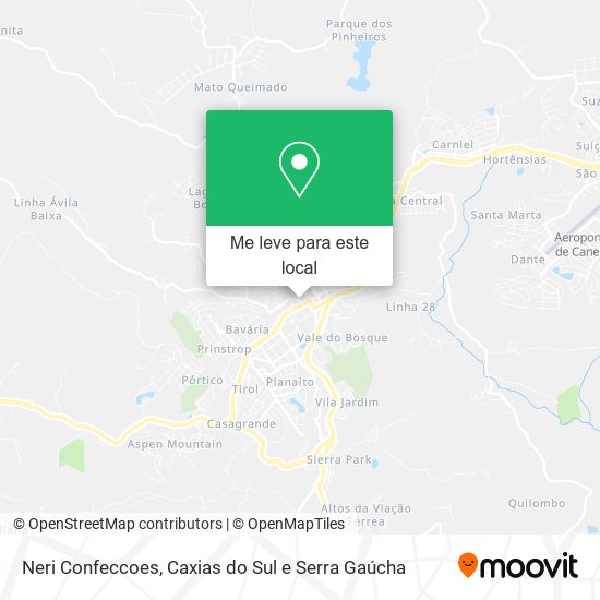 Neri Confeccoes mapa