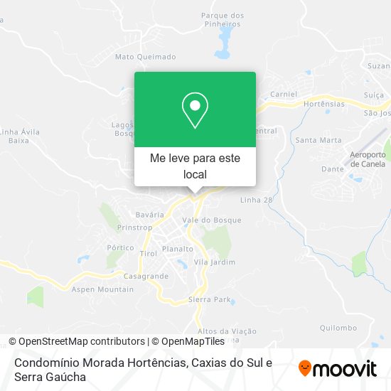 Condomínio Morada Hortências mapa