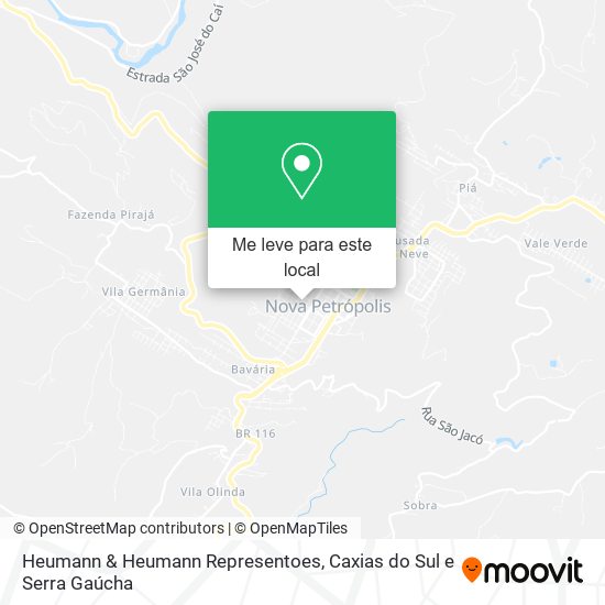 Heumann & Heumann Representoes mapa