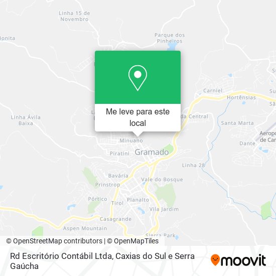 Rd Escritório Contábil Ltda mapa