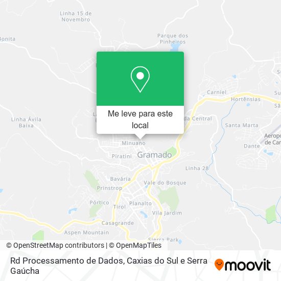 Rd Processamento de Dados mapa