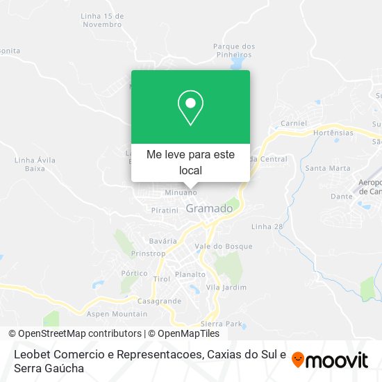 Leobet Comercio e Representacoes mapa