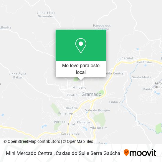 Mini Mercado Central mapa