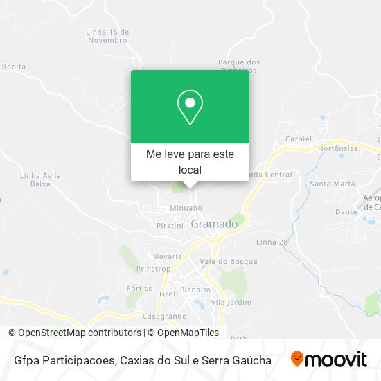 Gfpa Participacoes mapa