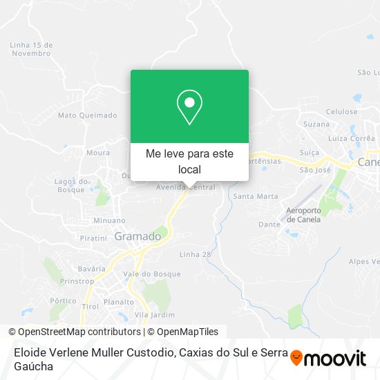 Eloide Verlene Muller Custodio mapa