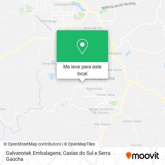 Galvanotek Embalagens mapa