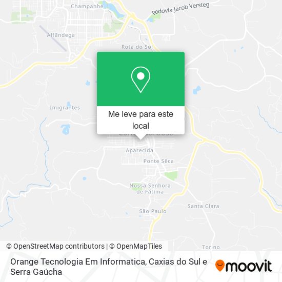 Orange Tecnologia Em Informatica mapa