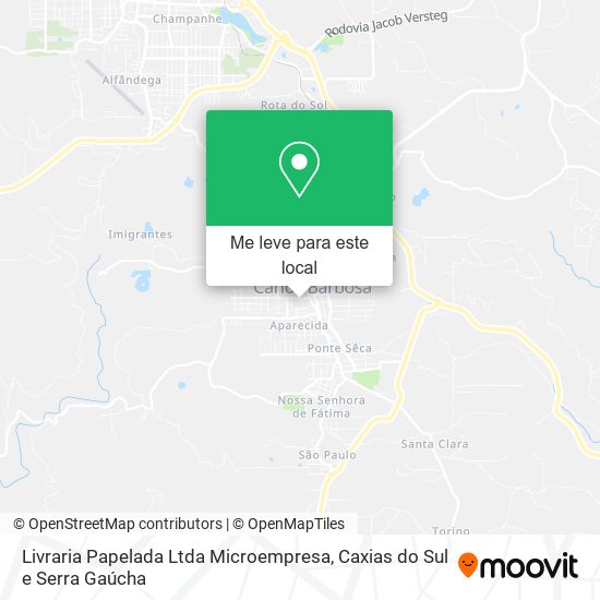 Livraria Papelada Ltda Microempresa mapa