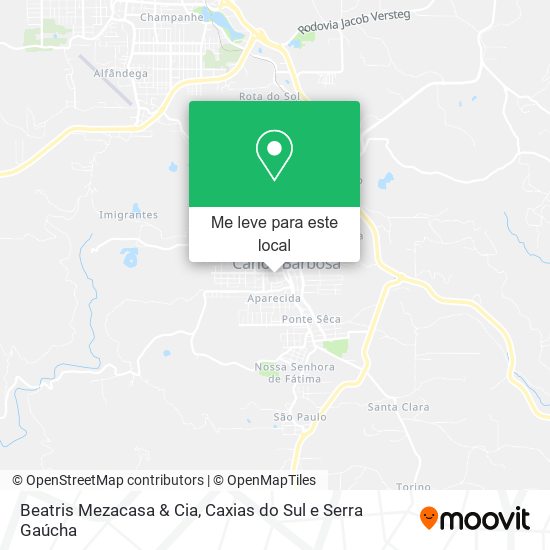 Beatris Mezacasa & Cia mapa