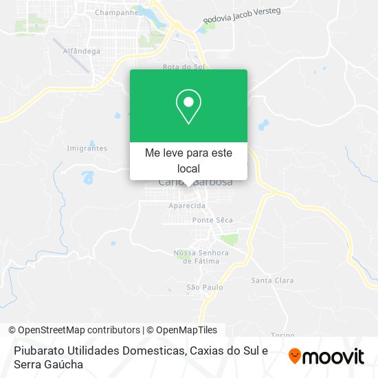 Piubarato Utilidades Domesticas mapa