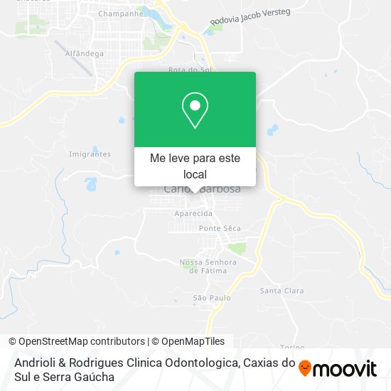Andrioli & Rodrigues Clinica Odontologica mapa