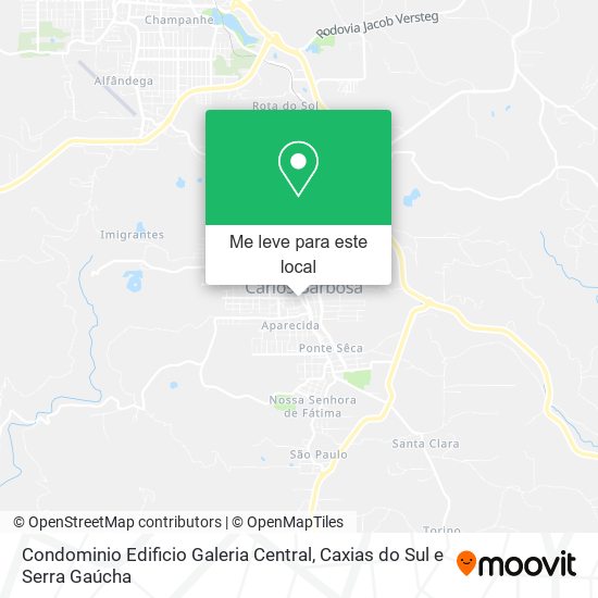 Condominio Edificio Galeria Central mapa