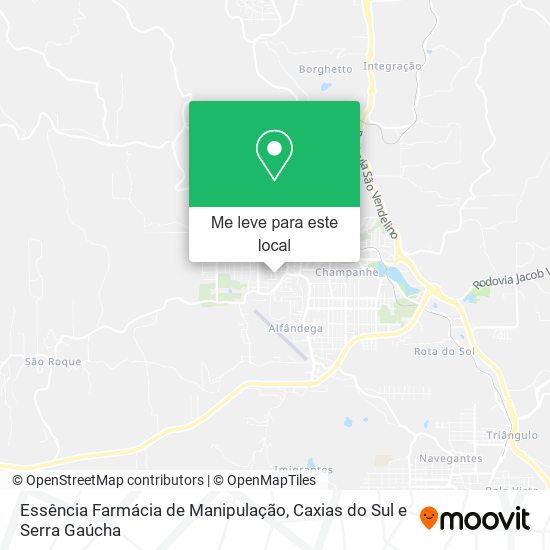 Essência Farmácia de Manipulação mapa