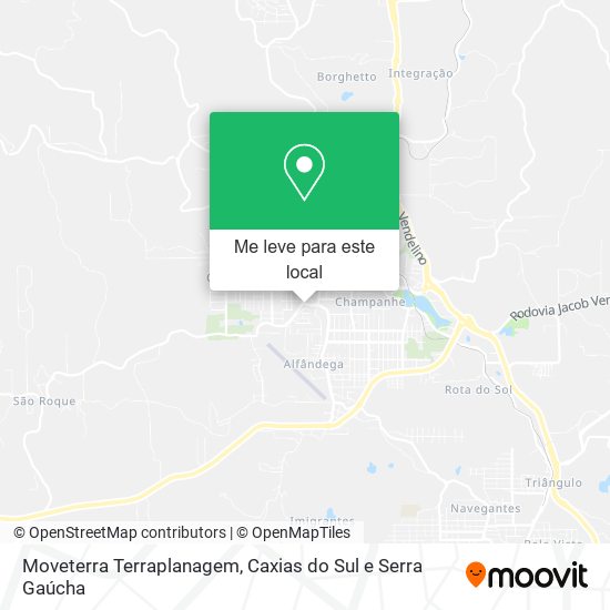 Moveterra Terraplanagem mapa