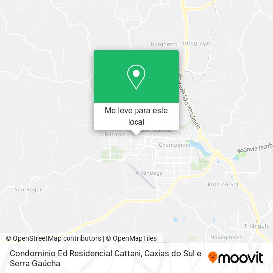 Condominio Ed Residencial Cattani mapa